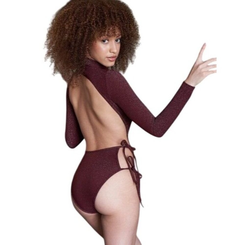 Savage X Fenty Teddy Bodysuit Sleep & Shine Strappy 3X Siren Vixen NEW